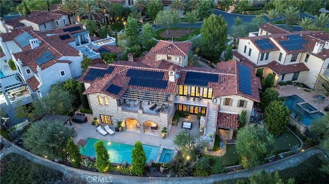 4 Thomas Rd, Ladera Ranch, CA 92694 - aerial view of property and surrounding area featuring a pool