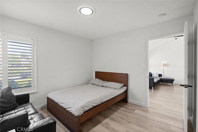 29 Morena Unit 35, Irvine, CA 92612 - bedroom with light wood finished floors and baseboards