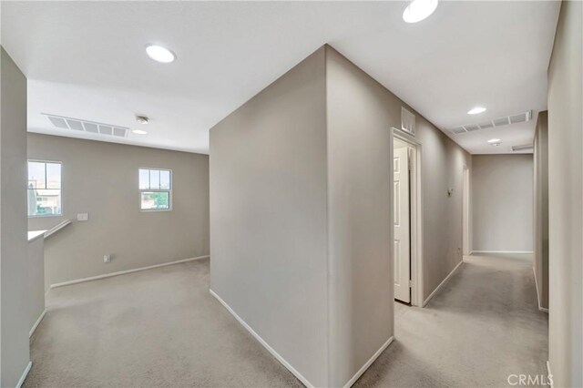 2354 Crimson Ave, Rosamond, CA 93560 - hallway featuring carpet floors and recessed lighting