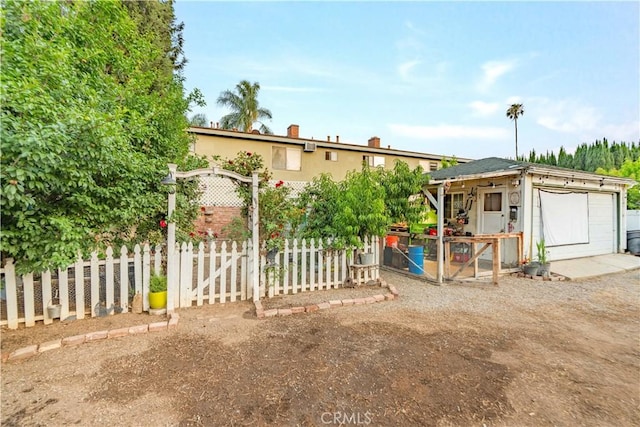 7914 Magnolia Ave, Riverside, CA 92504 - view of front of house with an outbuilding and exterior structure