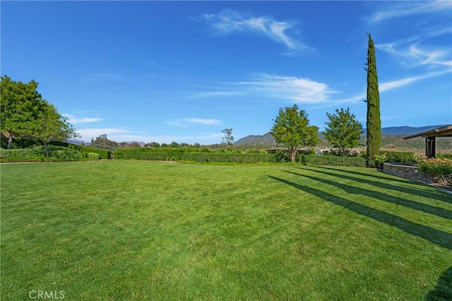 33976 Galleron St, Temecula, CA 92592 - view of grassy yard featuring a mountain view