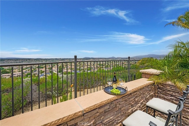 33976 Galleron St, Temecula, CA 92592 - patio / terrace featuring a mountain view