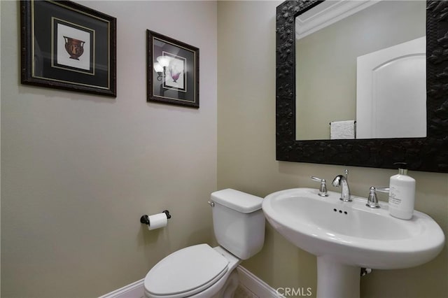 33976 Galleron St, Temecula, CA 92592 - half bathroom with baseboards and toilet