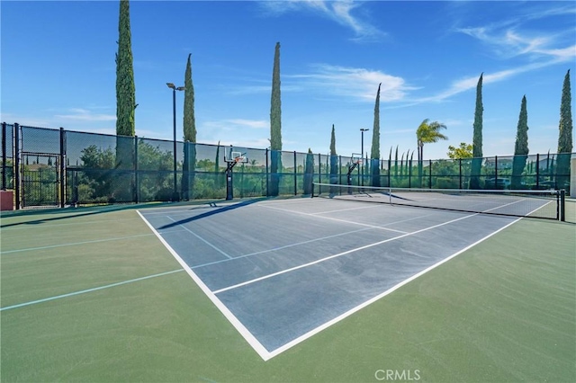 33976 Galleron St, Temecula, CA 92592 - view of tennis court with community basketball court