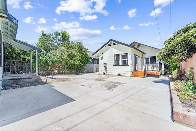4400 Homer St, Los Angeles, CA 90031 - back of property featuring a patio area