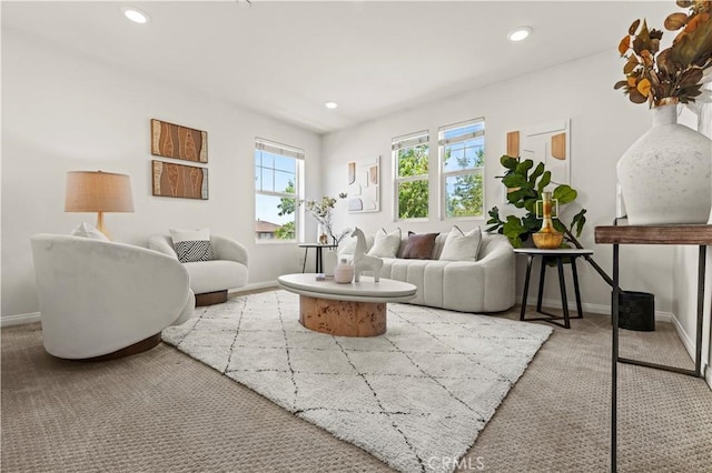 4733 S Rogers Way, Ontario, CA 91762 - living room with recessed lighting and carpet floors