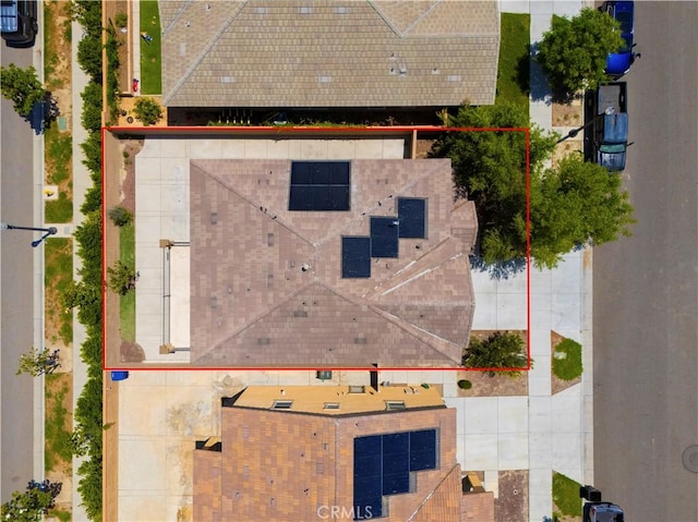 4733 S Rogers Way, Ontario, CA 91762 - aerial overview of property's location featuring property boundaries highlighted