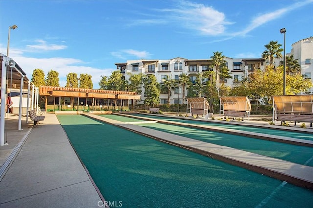 5185 Duenas, Laguna Woods, CA 92637 - view of community featuring a bocce ball area