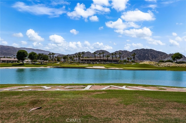56102 Baltusrol Ln, Quinta, CA 92253 - water view with mountains
