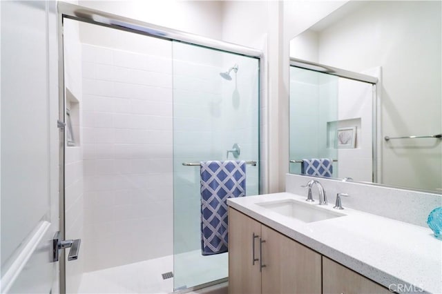 390 Riverbend, Lake Forest, CA 92630 - full bathroom with a shower stall and vanity