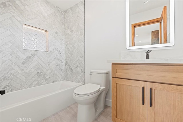 8280 Grand View Dr, Los Angeles, CA 90046 - full bathroom featuring vanity and shower / bath combination