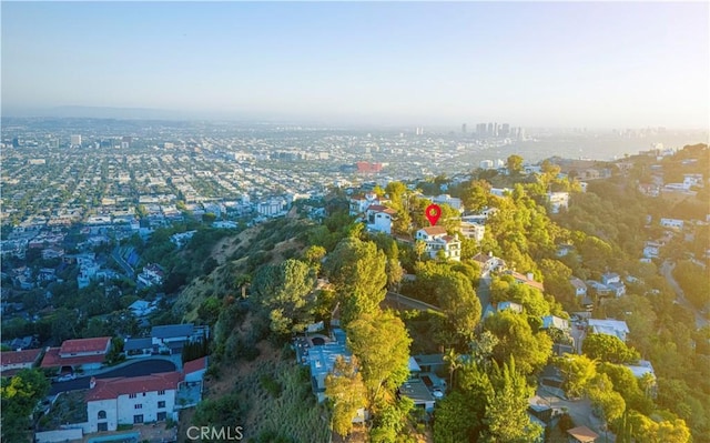 8280 Grand View Dr, Los Angeles, CA 90046 - bird's eye view