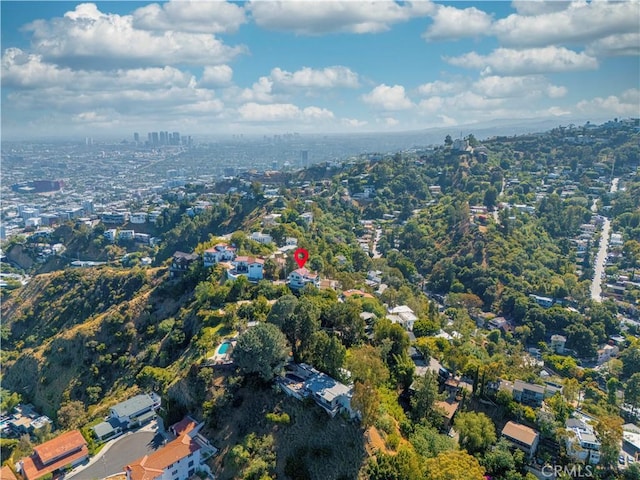 8280 Grand View Dr, Los Angeles, CA 90046 - aerial view of property's location