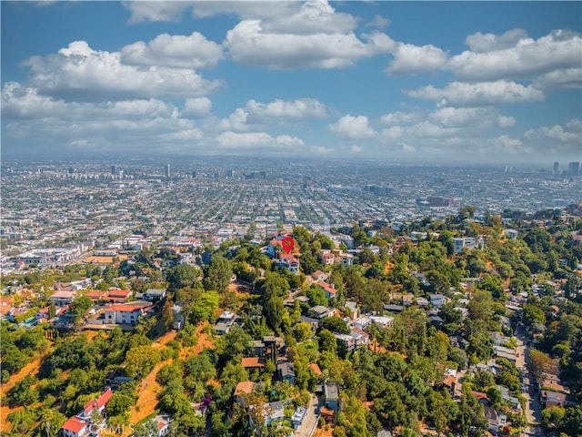 8280 Grand View Dr, Los Angeles, CA 90046 - drone / aerial view