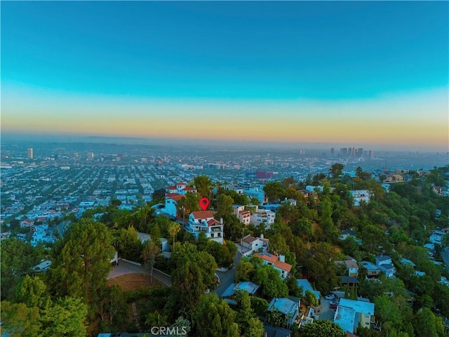 8280 Grand View Dr, Los Angeles, CA 90046 - aerial view of property's location