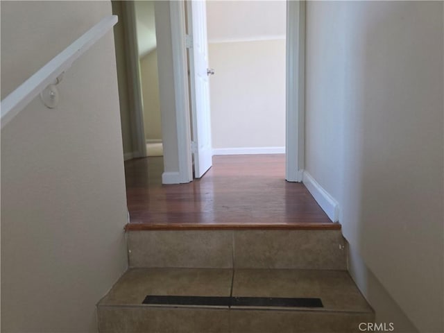 123 E Gage Ave, Los Angeles, CA 90003 - staircase with wood finished floors