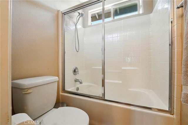 31258 Shadow Ridge Dr, Menifee, CA 92584 - bathroom with toilet and enclosed tub / shower combo