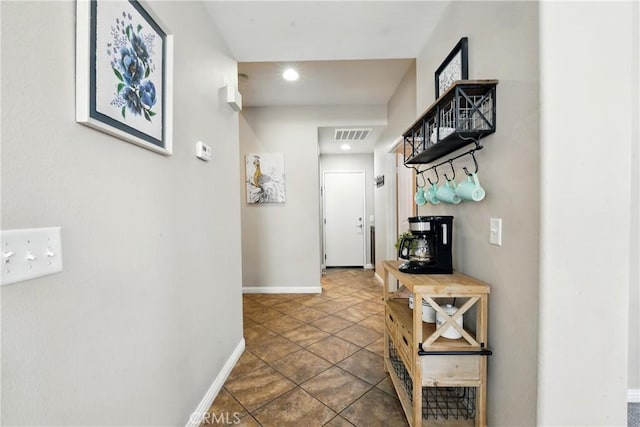31258 Shadow Ridge Dr, Menifee, CA 92584 - hallway featuring tile patterned flooring and recessed lighting