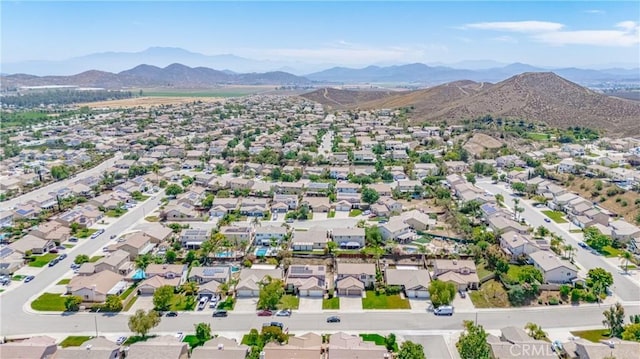 31258 Shadow Ridge Dr, Menifee, CA 92584 - aerial view of residential area featuring mountains