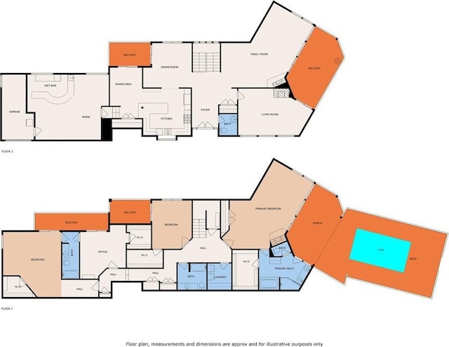1960 Polaris Dr, Glendale, CA 91208 - view of floor plan / room layout