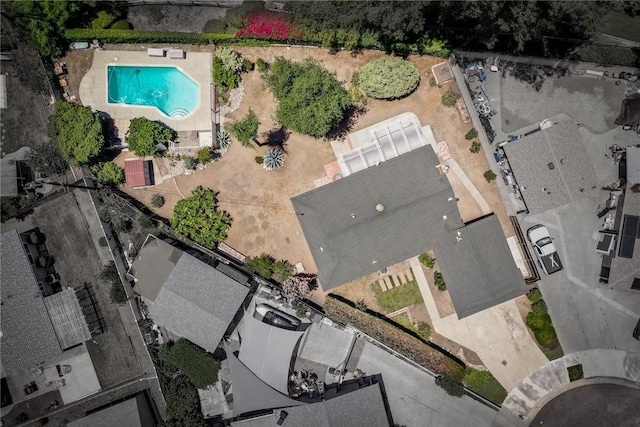 131 N Dommer Ave, Walnut, CA 91789 - bird's eye view of a pool