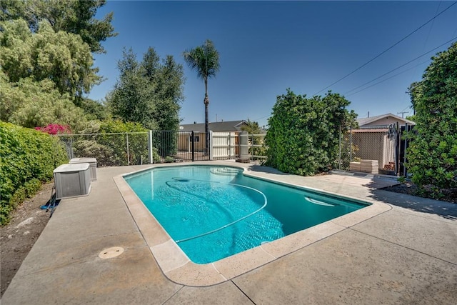 131 N Dommer Ave, Walnut, CA 91789 - view of swimming pool with a patio