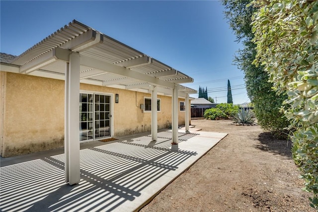 131 N Dommer Ave, Walnut, CA 91789 - view of patio featuring a pergola
