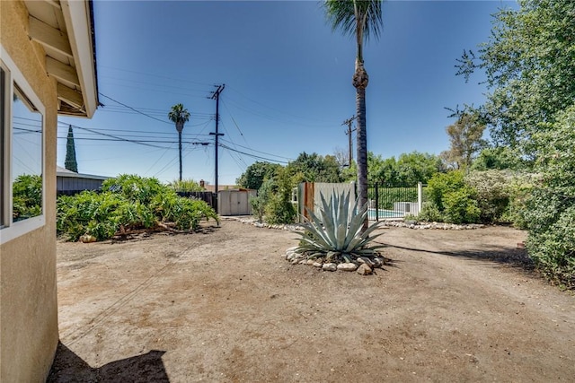 131 N Dommer Ave, Walnut, CA 91789 - view of yard featuring a shed