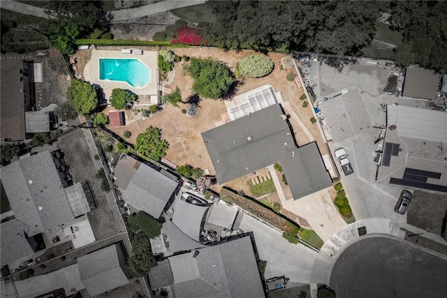 131 N Dommer Ave, Walnut, CA 91789 - aerial view of a pool area
