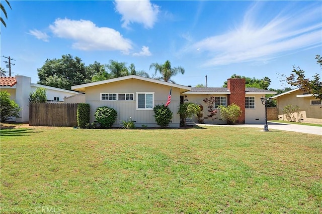 644 E Mountain View Ave, Glendora, CA 91741 - ranch-style house featuring a chimney