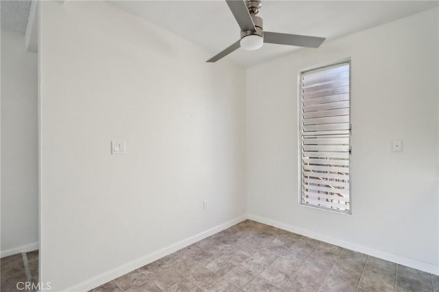 1010 W Macarthur Blvd Unit 24, Santa Ana, CA 92707 - unfurnished room with a ceiling fan and baseboards
