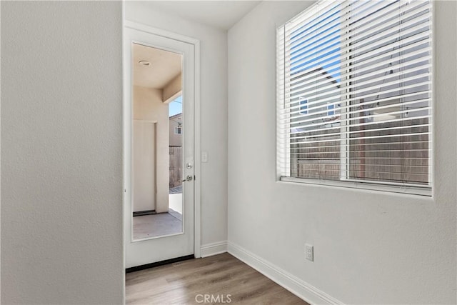 4429 La Joya Dr, Guadalupe, CA 93434 - empty room with wood finished floors and baseboards