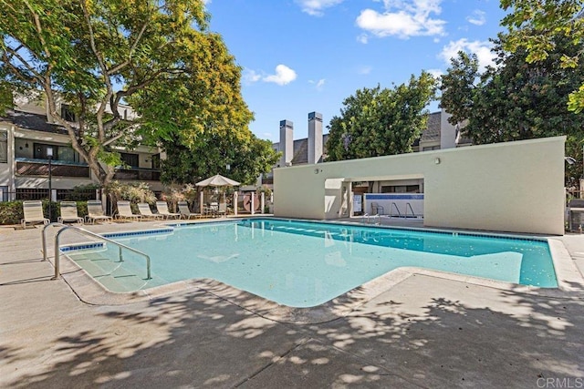 2224 River Run Dr Unit 154, San Diego, CA 92108 - community pool with a patio area
