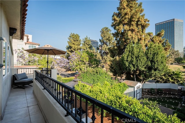 4022 Willowcrest Ave, Studio City, CA 91604 - view of balcony