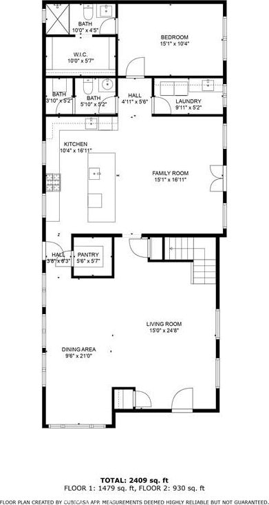 4022 Willowcrest Ave, Studio City, CA 91604 - view of room layout