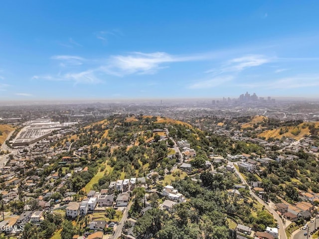 4255 Raynol St, Los Angeles, CA 90032 - aerial overview of property's location with nearby suburban area