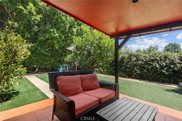17172 Lahey St, Granada Hills, CA 91344 - view of patio