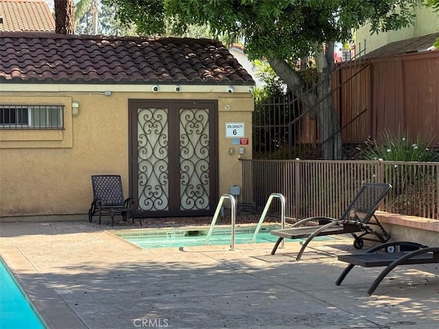 6720 Shaded Wood Pl, Rancho Cucamonga, CA 91701 - view of pool with a patio area and a swimming pool