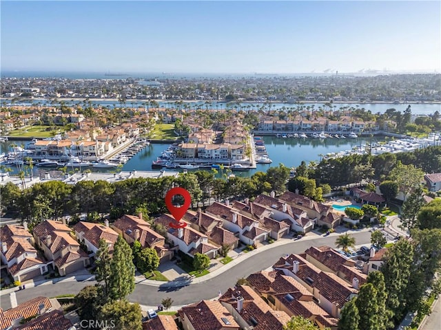 5620 La Paz St, Long Beach, CA 90803 - aerial perspective of suburban area with a nearby body of water