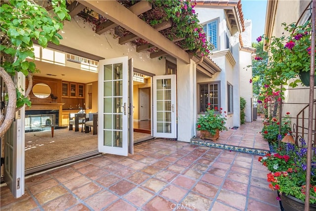 5620 La Paz St, Long Beach, CA 90803 - view of patio featuring french doors