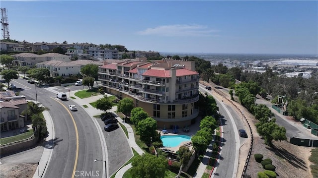 2700 E Panorama Dr Unit 208, Signal Hill, CA 90755 - bird's eye view of a pool