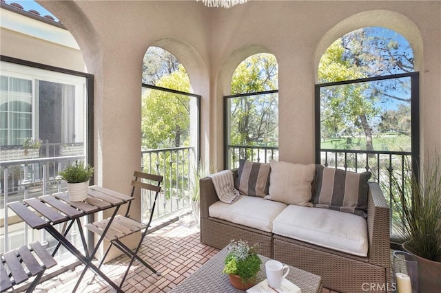 6 Via Amanti, Newport Coast, CA 92657 - sunroom featuring plenty of natural light