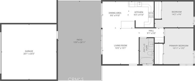 2302 Cayuga Ave, Placentia, CA 92870 - view of floor plan / room layout