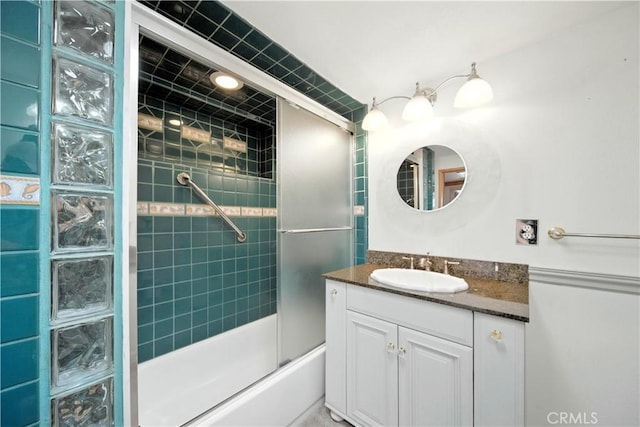 1125 Indian Springs Dr, Glendora, CA 91741 - bathroom with vanity and washtub / shower combination