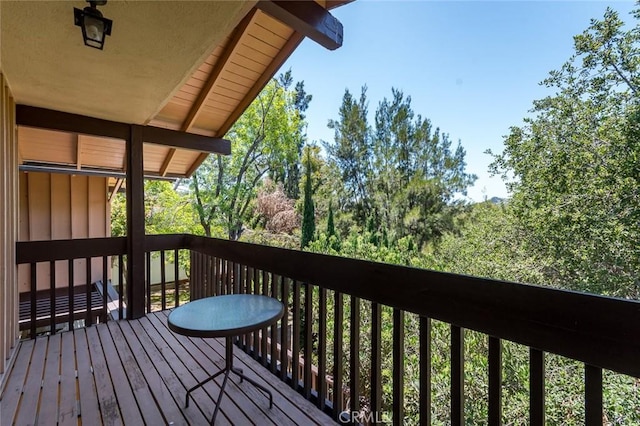 1835 Las Flores Dr, Glendale, CA 91207 - view of deck