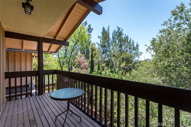 1835 Las Flores Dr, Glendale, CA 91207 - view of deck