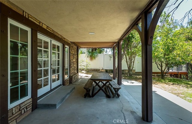 1835 Las Flores Dr, Glendale, CA 91207 - fenced backyard featuring a patio area