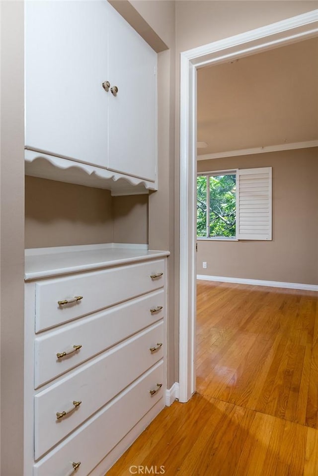1835 Las Flores Dr, Glendale, CA 91207 - detailed view of wood finished floors and baseboards