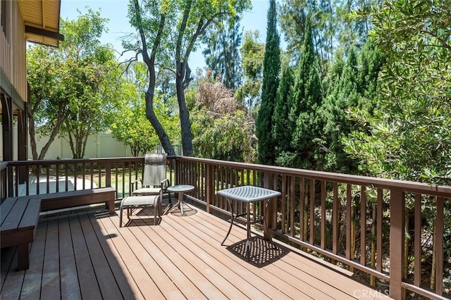 1835 Las Flores Dr, Glendale, CA 91207 - view of deck
