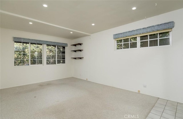 1835 Las Flores Dr, Glendale, CA 91207 - spare room with recessed lighting
